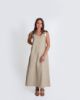 Imagen de Vestido Nicole Lino Beige