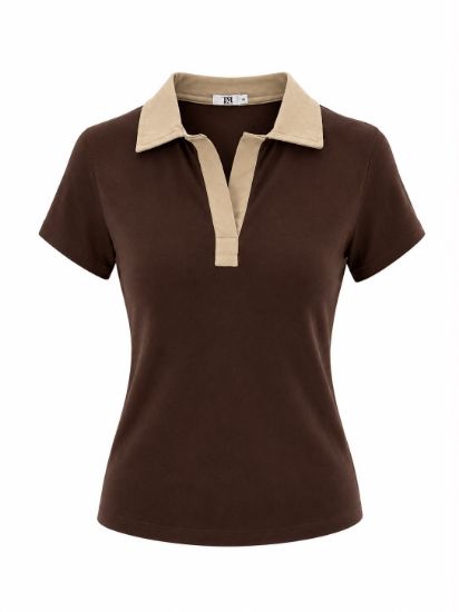 Imagen de Remera Polo Amistad Chocolate